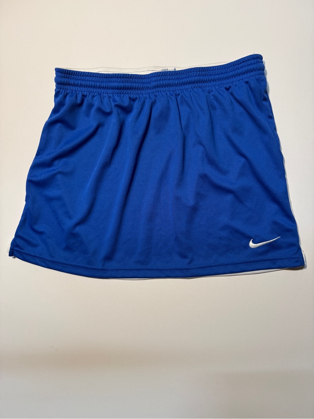 Nike Royal Blue Tennis Skirt with White Swoosh